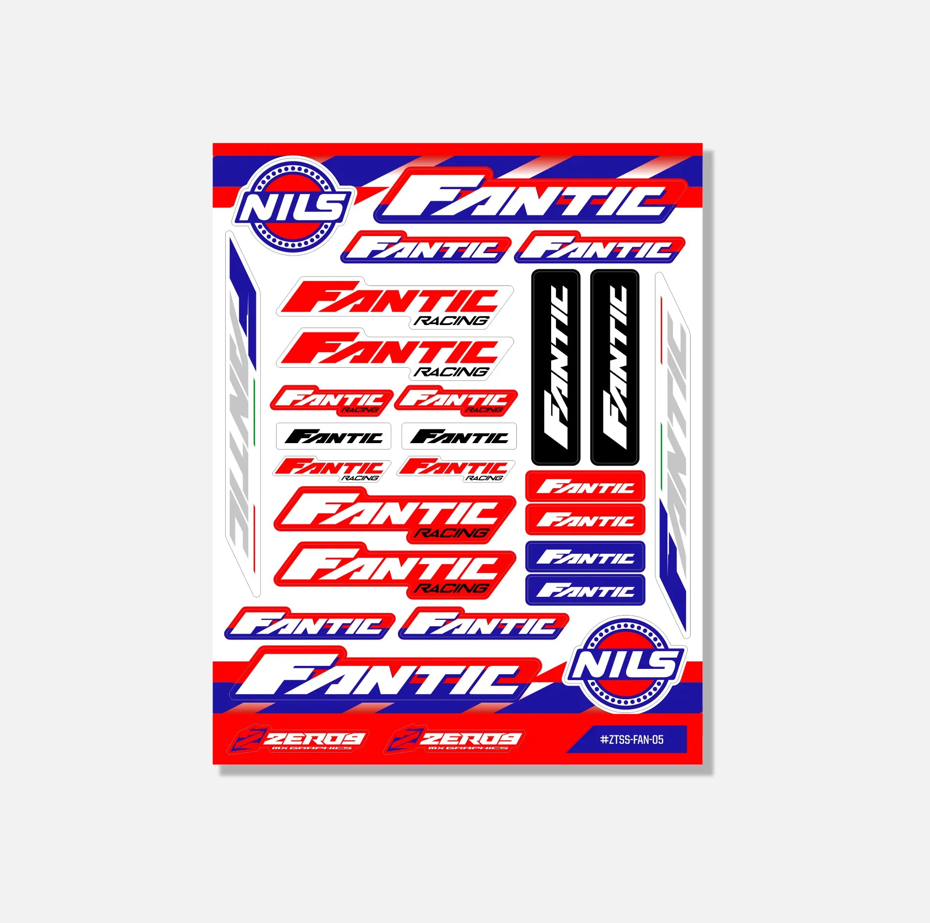 FANTIC STICKER SHEET - 05 THIN STICKER SHEET