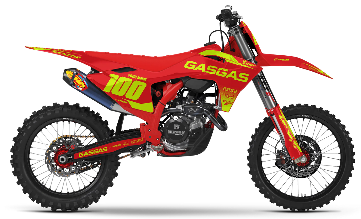 GASGAS Graphics Kit - BLOK | Red/Vivid Yellow GRAPHIC KIT