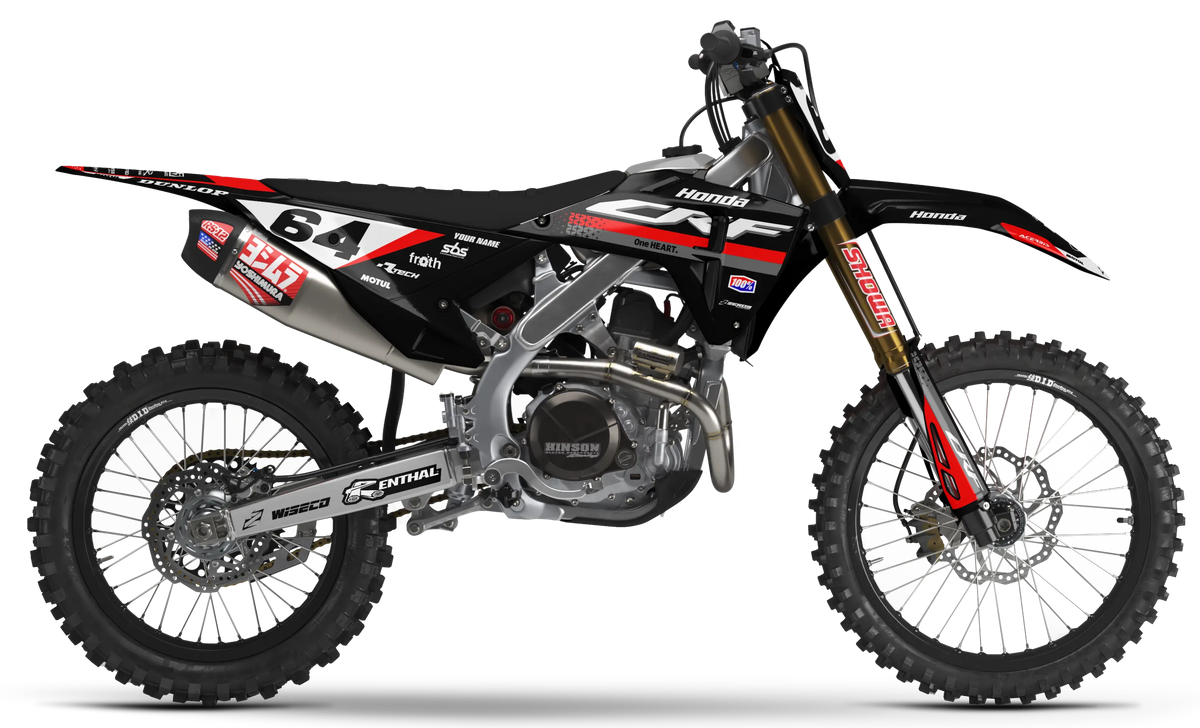 Honda Graphics Kit - EPIC | Black GRAPHIC KIT