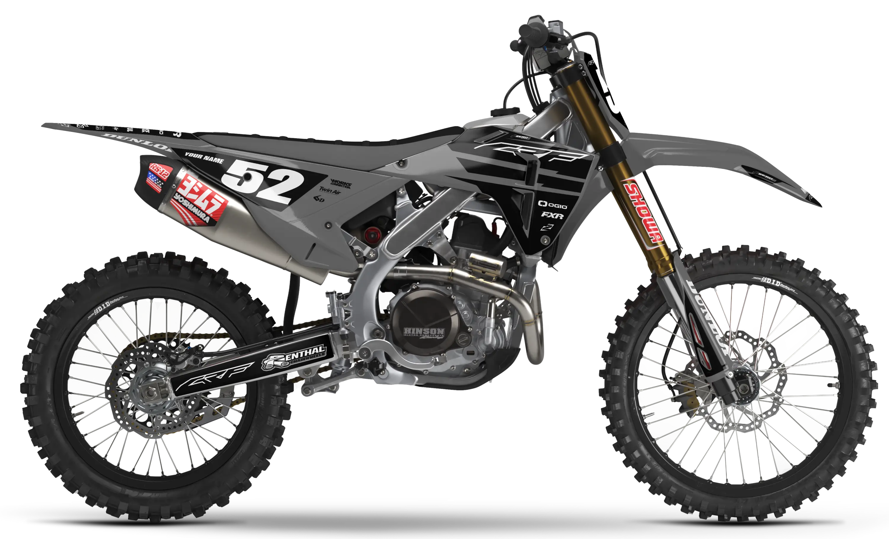Honda Graphics Kit - INDY | Grey GRAPHIC KIT