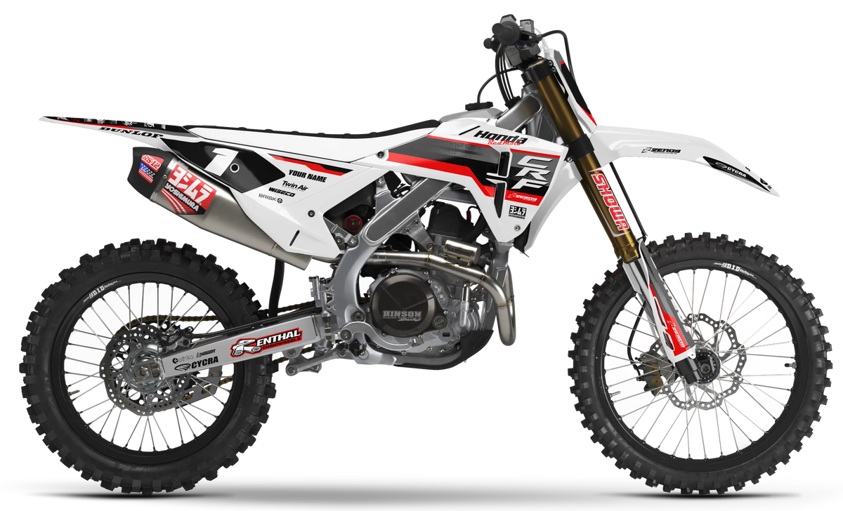 Honda Graphics Kit - JOLT | White GRAPHIC KIT