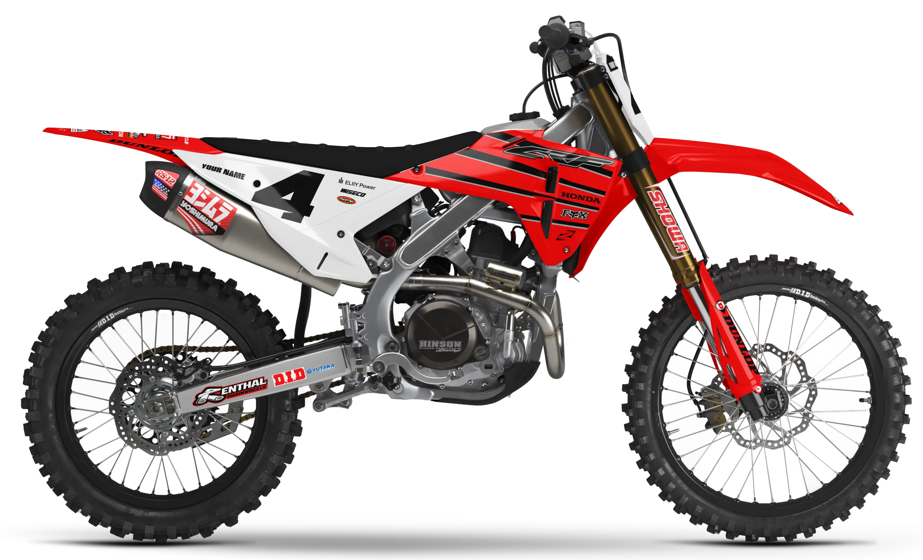 Honda Graphics Kit - RC | Red GRAPHIC KIT