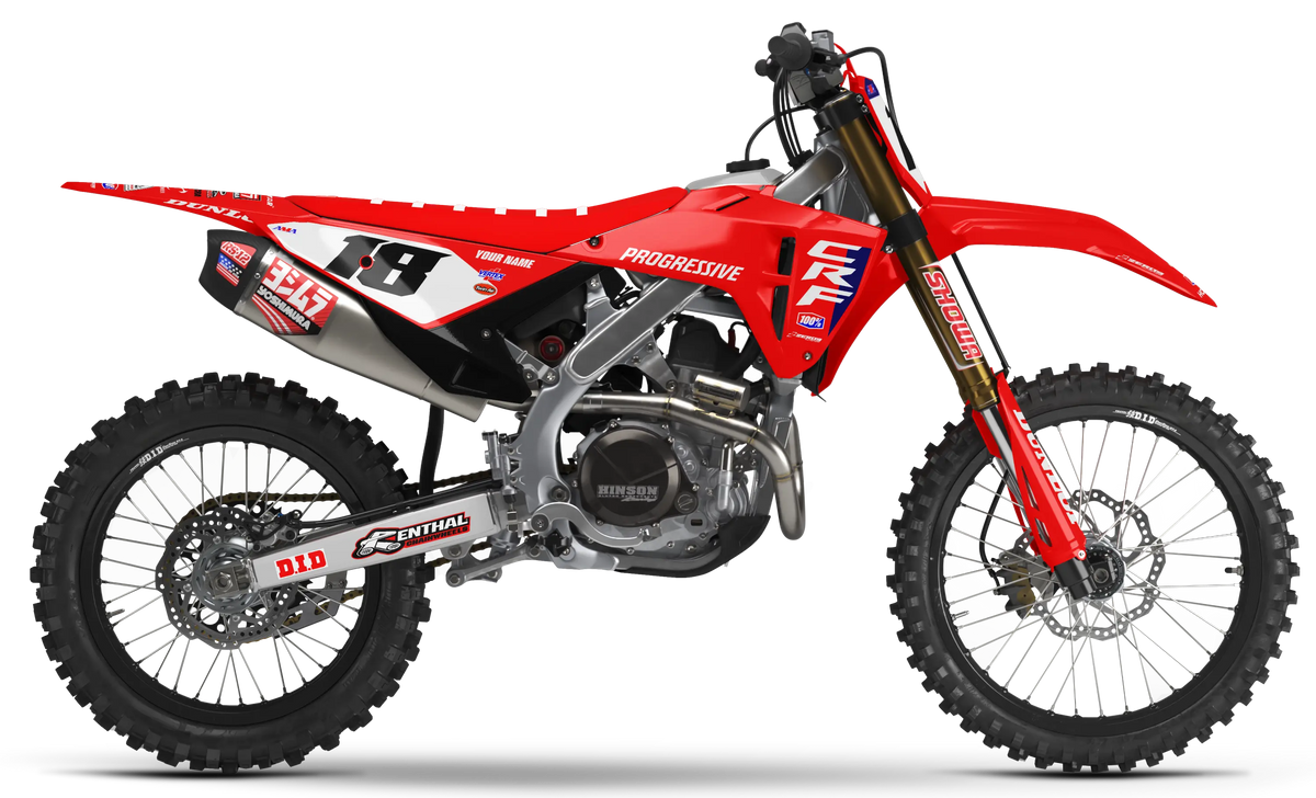 Honda Graphics Kit - TEAM 25 | Red GRAPHIC KIT