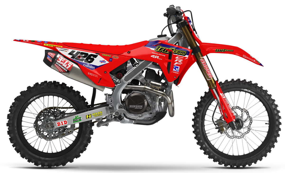Honda Graphics Kit - TRU 7 | Red GRAPHIC KIT