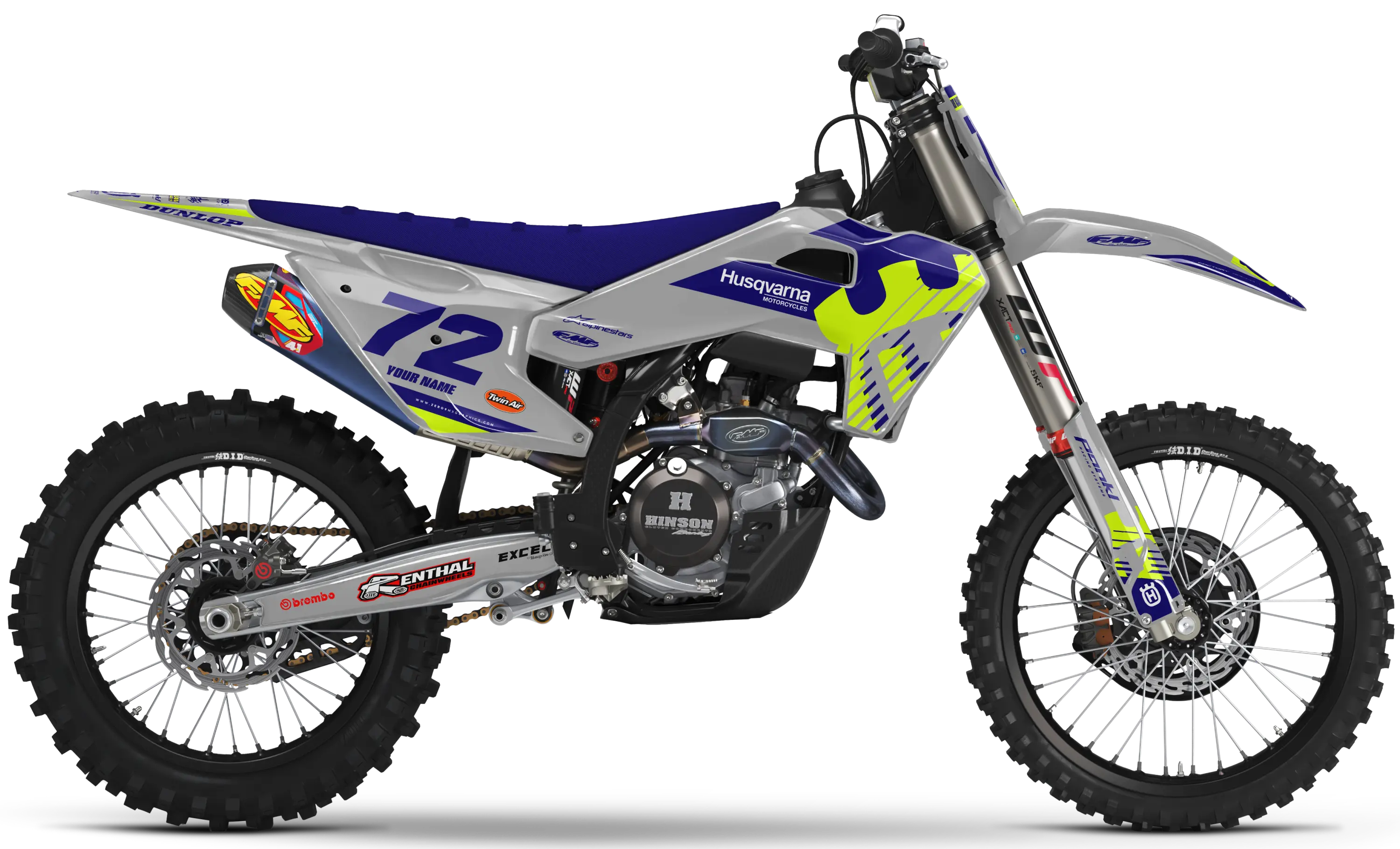 Husqvarna Graphics Kit - APEX | Grey GRAPHIC KIT