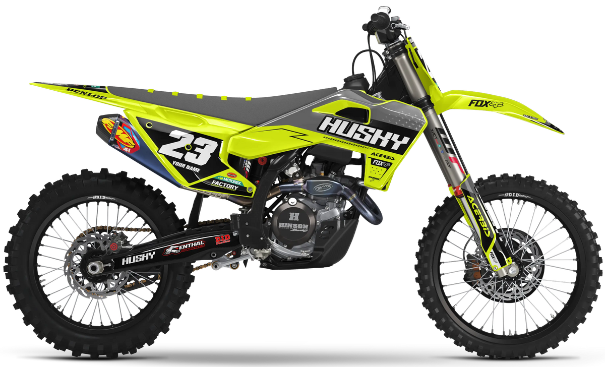 Husqvarna Graphics Kit - AXIS | Vivid Yellow GRAPHIC KIT
