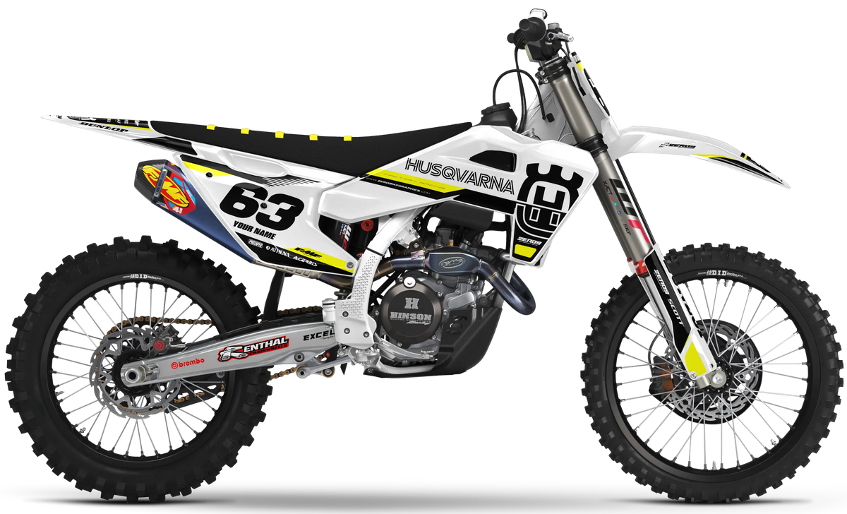 Husqvarna Graphics Kit - DIRT | White GRAPHIC KIT