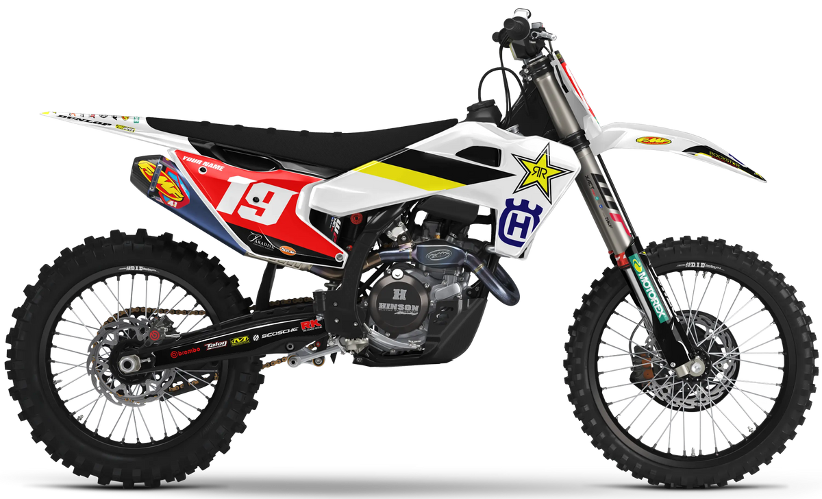 Husqvarna Graphics Kit - FACTORY 19 | White GRAPHIC KIT