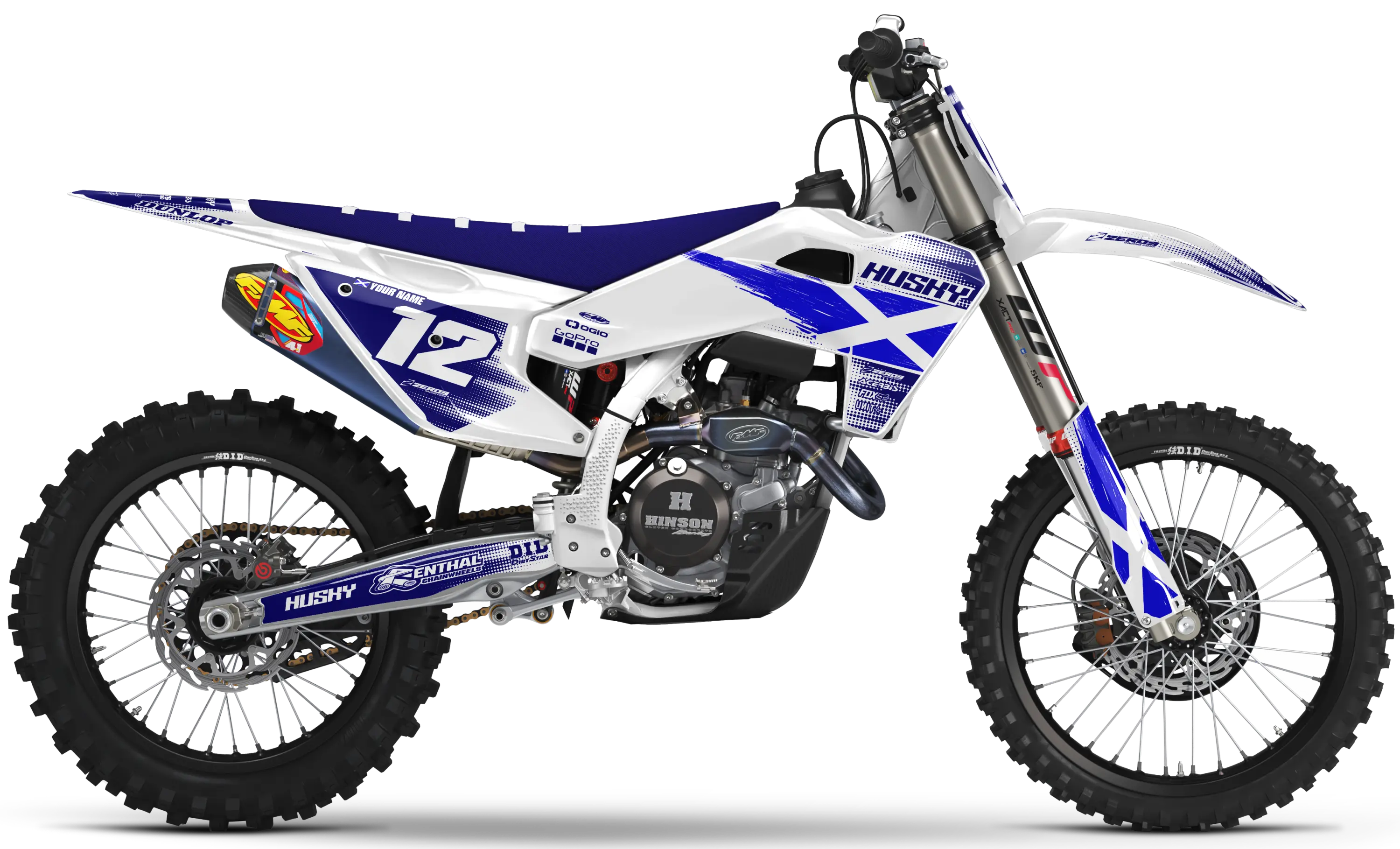Husqvarna Graphics Kit - PATRIOT | Scotland GRAPHIC KIT