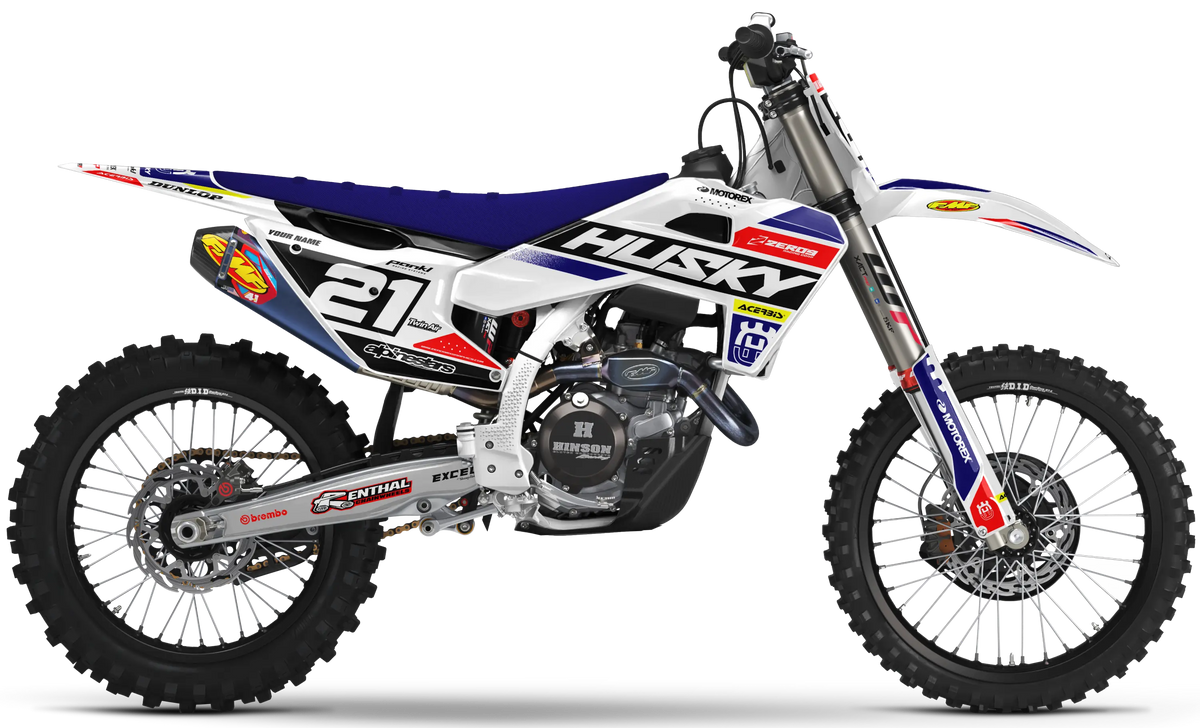 Husqvarna Graphics Kit - RIZE | White GRAPHIC KIT