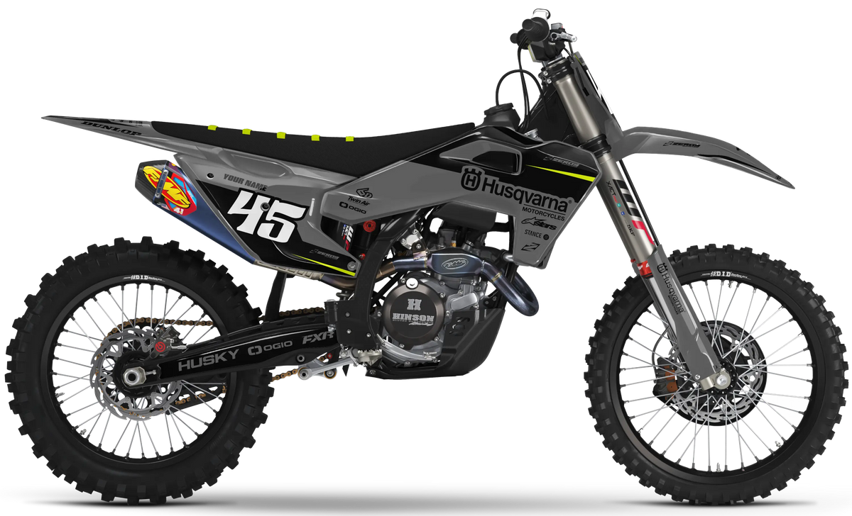 Husqvarna Graphics Kit - SHIFT | Grey/Black GRAPHIC KIT