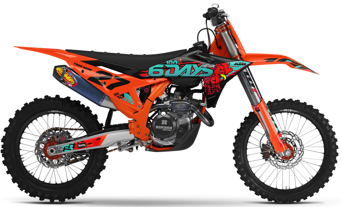 KTM Graphics Kit - 6 Days | Portugal GRAPHIC KIT