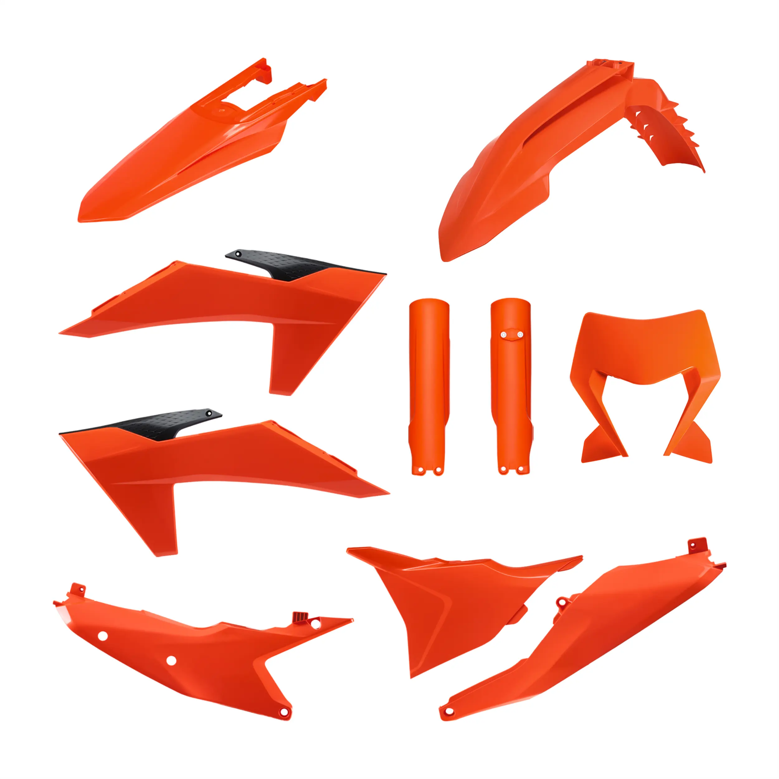 KTM Plastics Kit - EXC / EXC-F 2024-2025 - White PLASTICS KIT