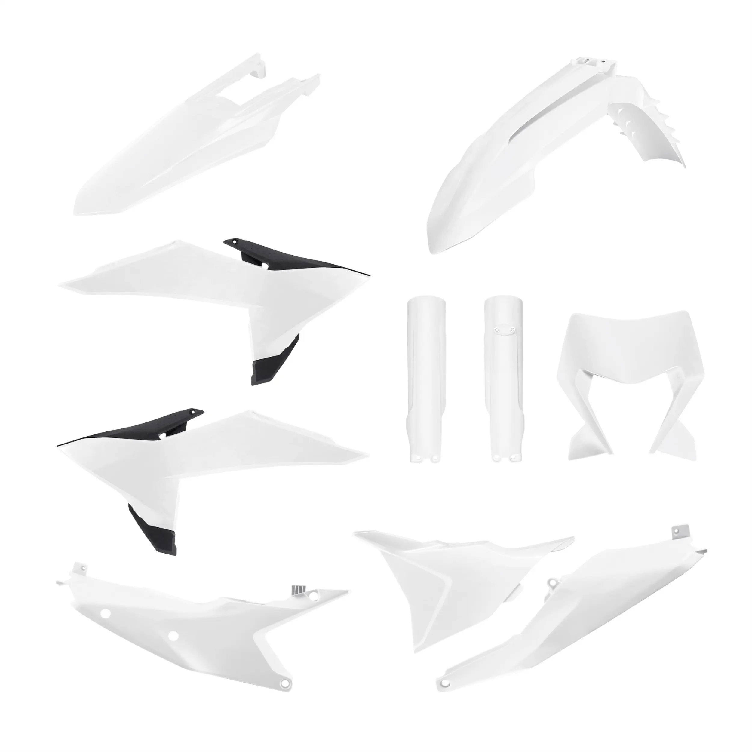 KTM Plastics Kit - EXC / EXC-F 2026-2027 - White PLASTICS KIT