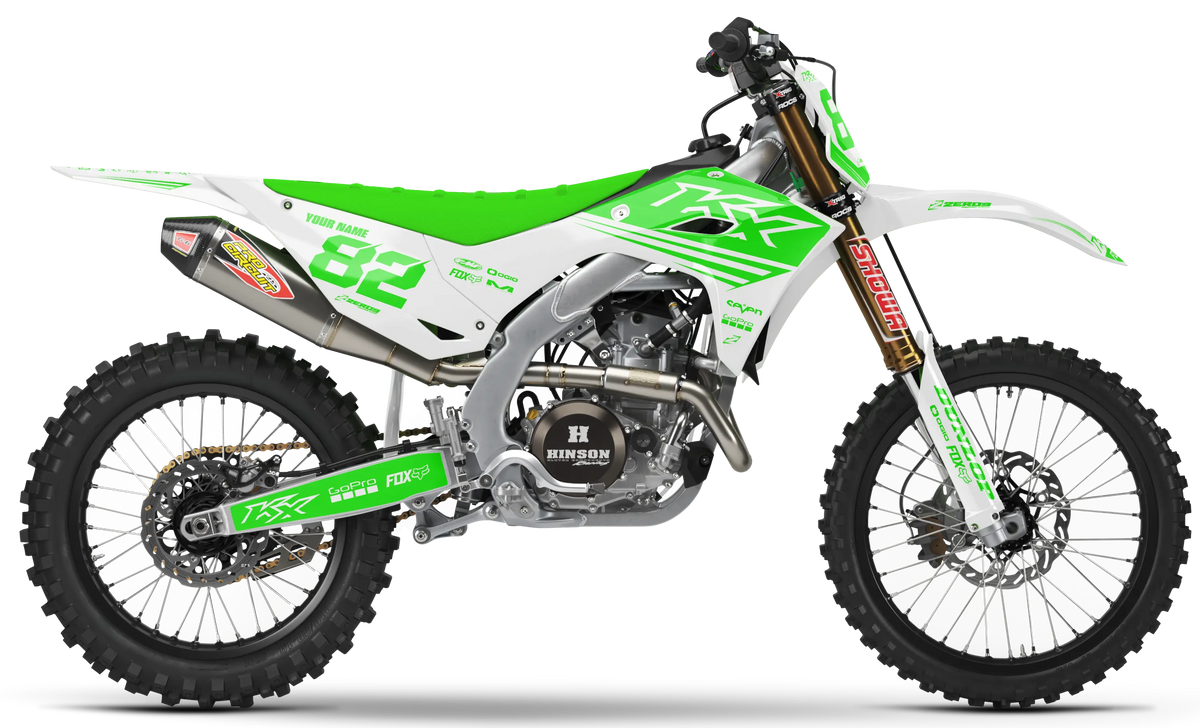 Kawasaki Graphics Kit - EDGE | White GRAPHIC KIT