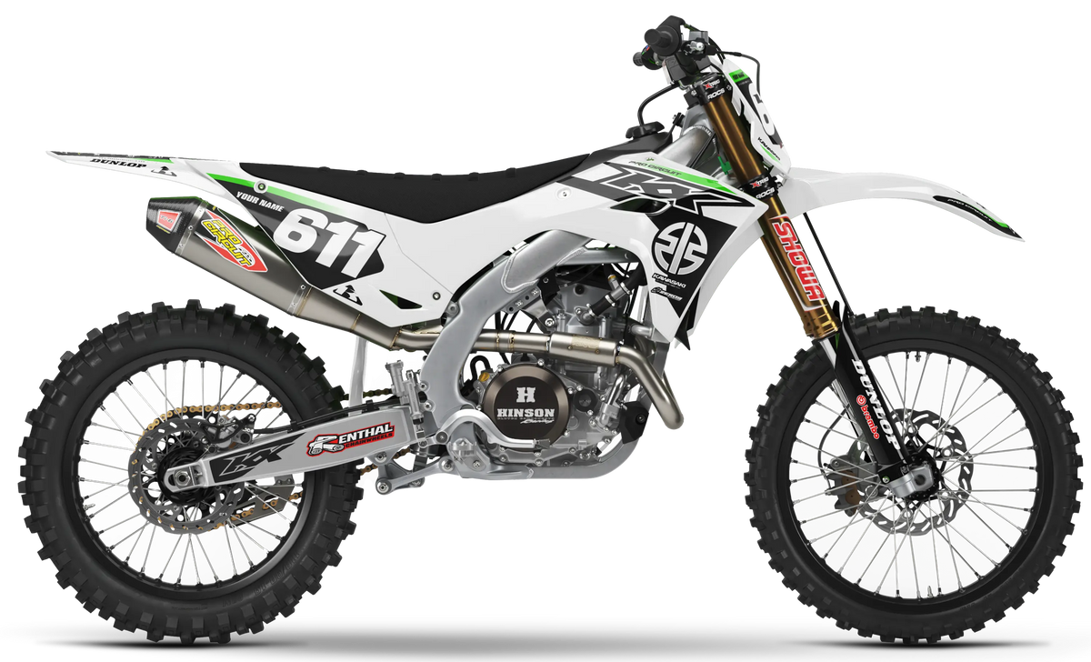 Kawasaki Graphics Kit - MACH | White GRAPHIC KIT