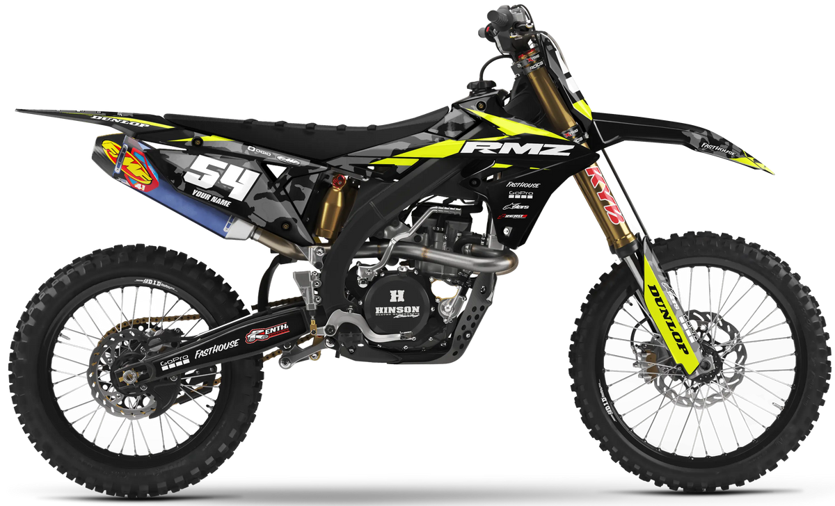Suzuki Graphics Kit - CAMO | Black GRAPHIC KIT