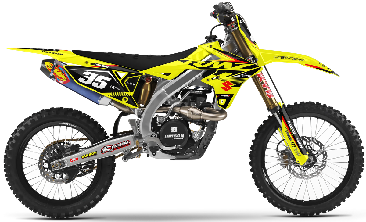 Suzuki Graphics Kit - EPIC | Yellow GRAPHIC KIT