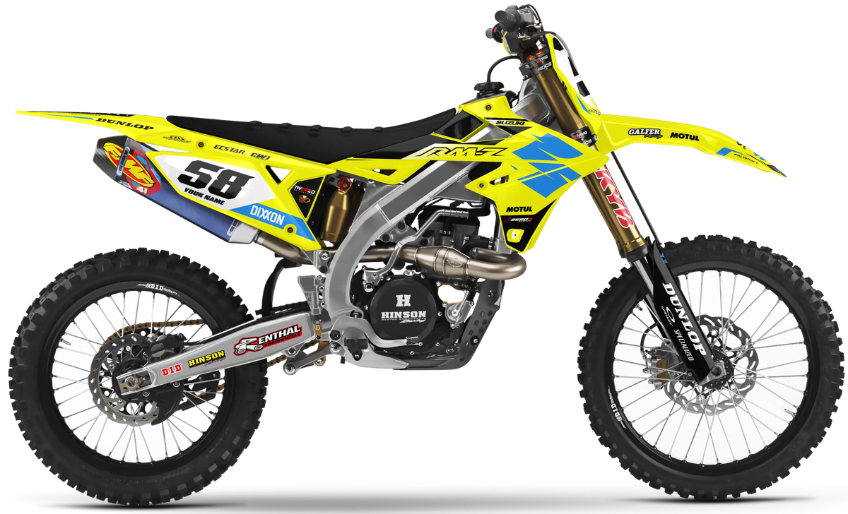 Suzuki Graphics Kit - SKEW | Yellow GRAPHIC KIT