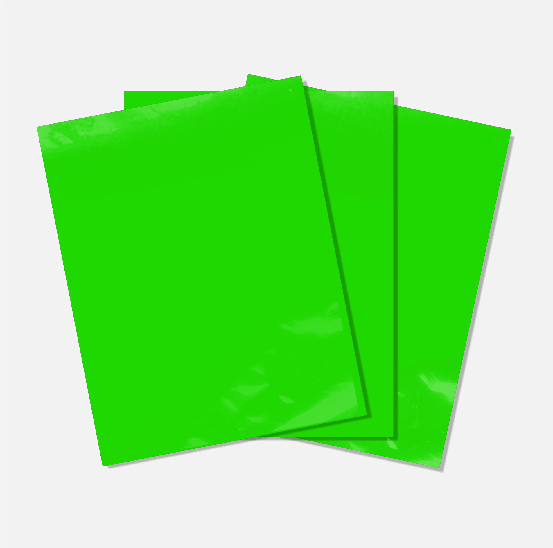 NUMBER PLATE DECAL SHEETS - KX GREEN - ZERO9 MX GRAPHICS