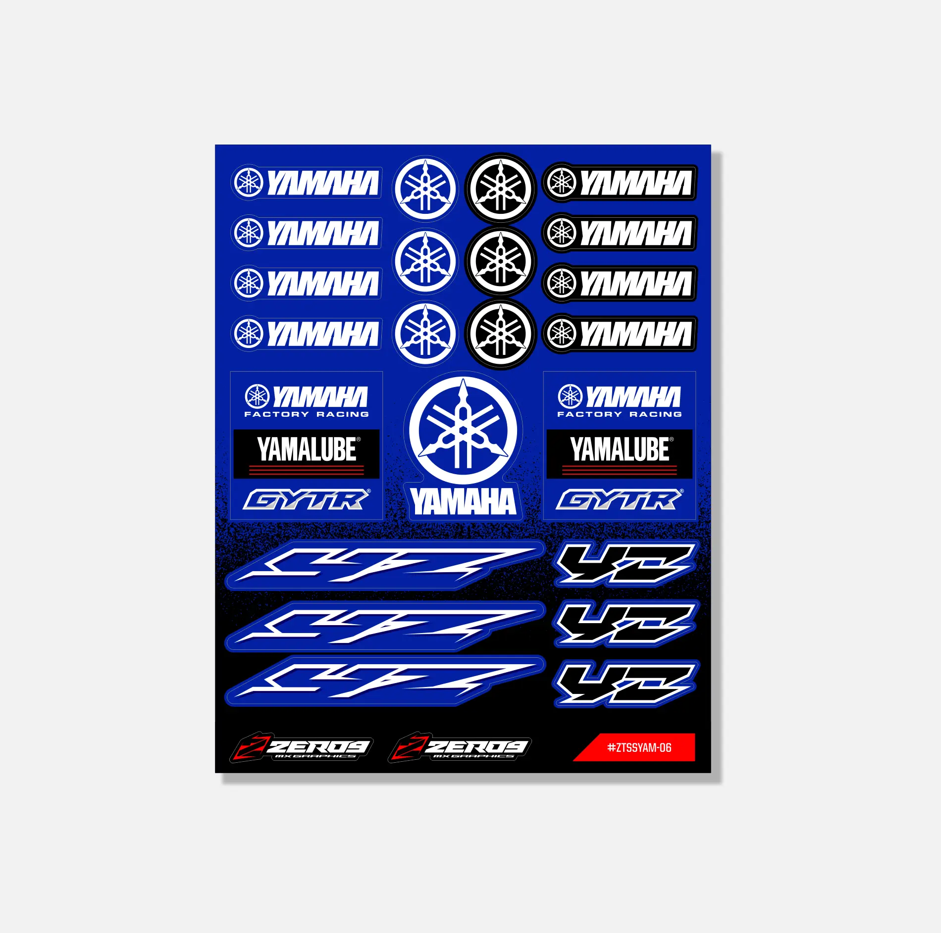 YAMAHA STICKER SHEET - 06 THIN STICKER SHEET