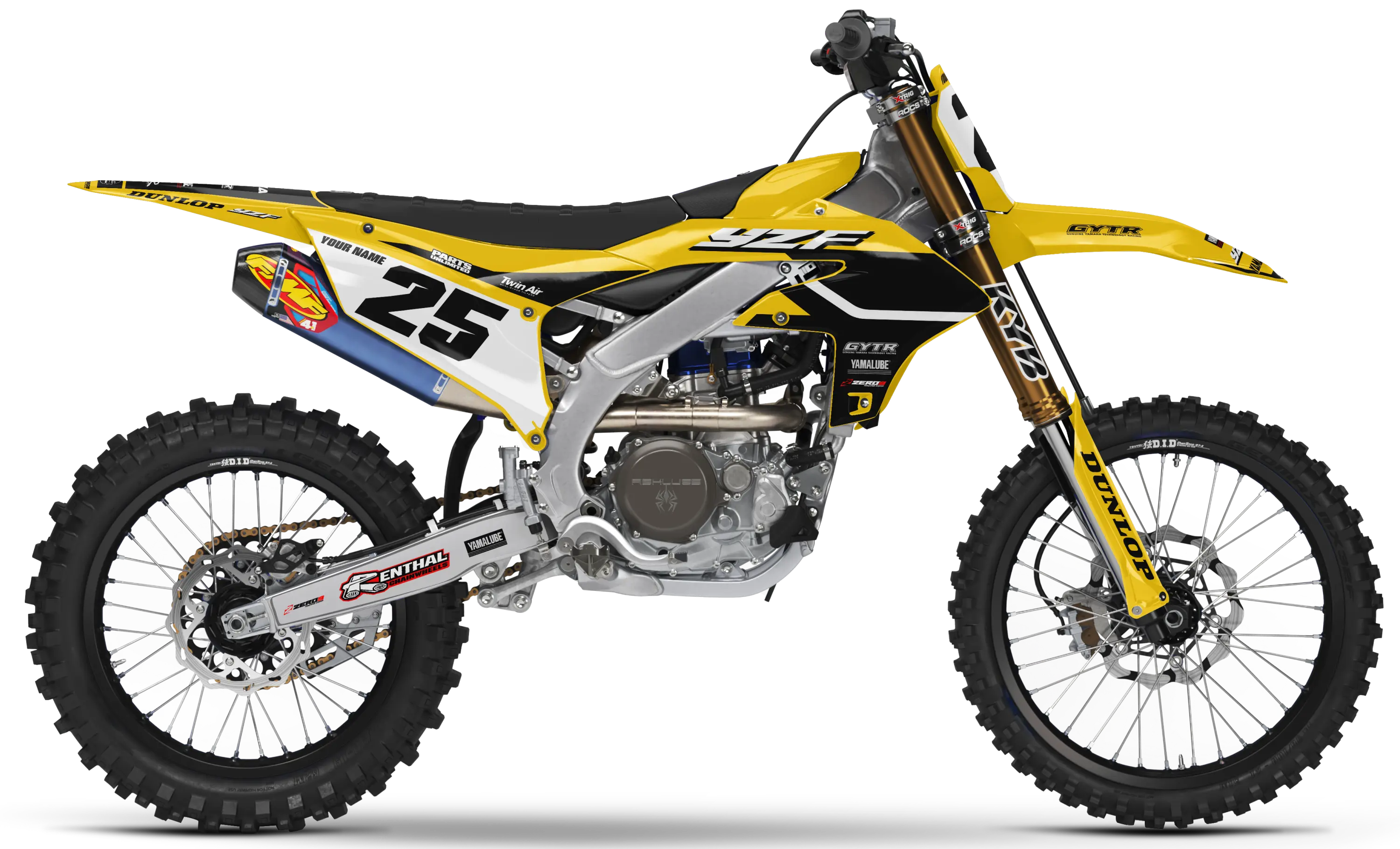 Yamaha Graphics Kit - 70th ANNIVERSARY | Yellow GRAPHIC KIT
