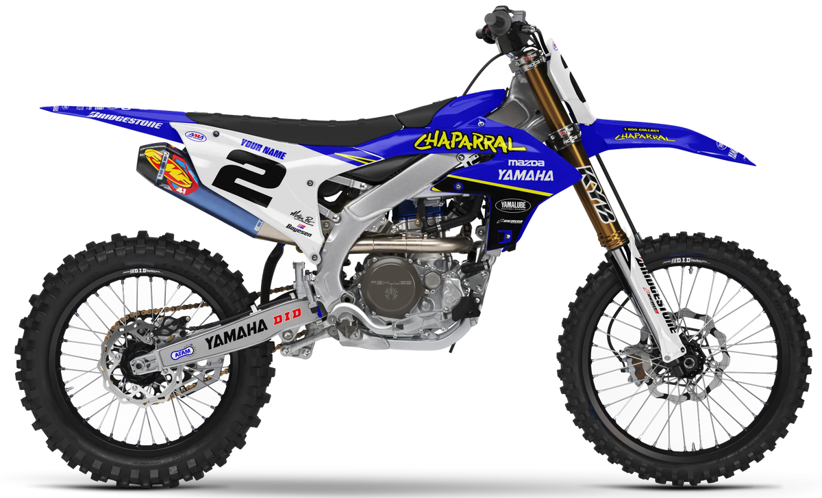 Yamaha Graphics Kit - CHAPARRAL | Blue GRAPHIC KIT