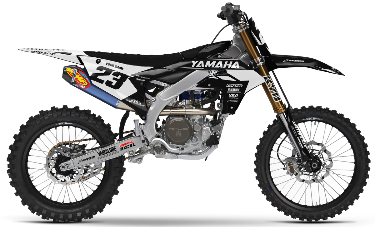 Yamaha Graphics Kit - FLOW | Black/White GRAPHIC KIT