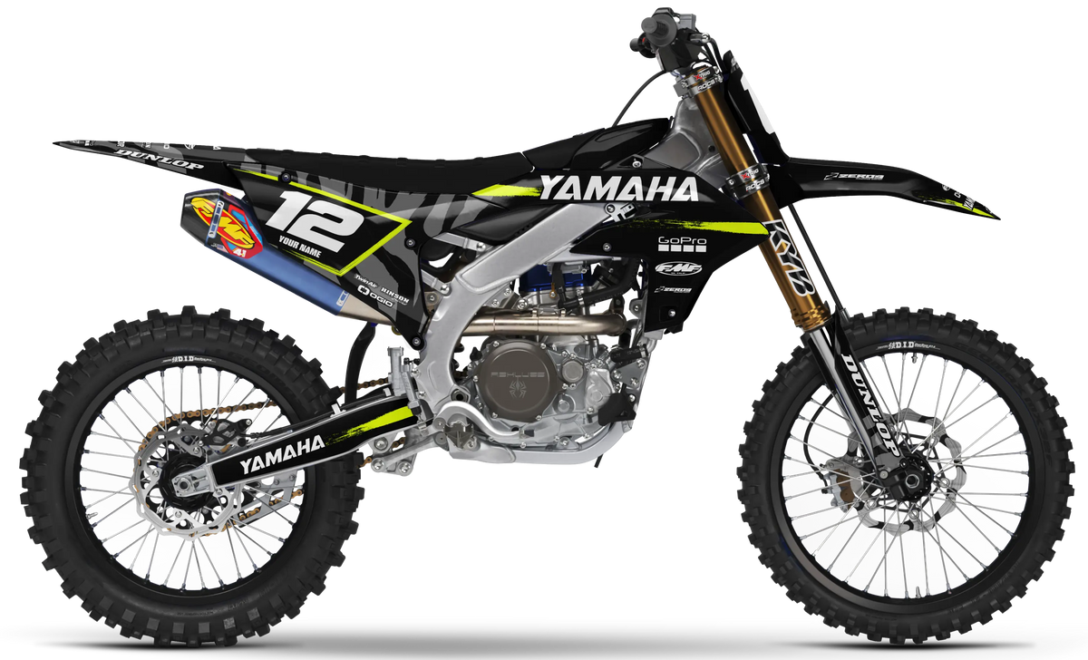 Yamaha Graphics Kit - HYPE | Black GRAPHIC KIT