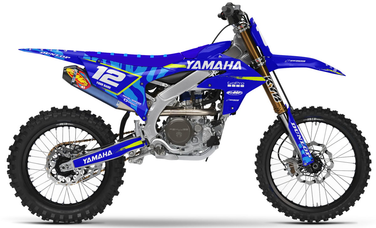 Yamaha Graphics Kit - HYPE | Blue GRAPHIC KIT