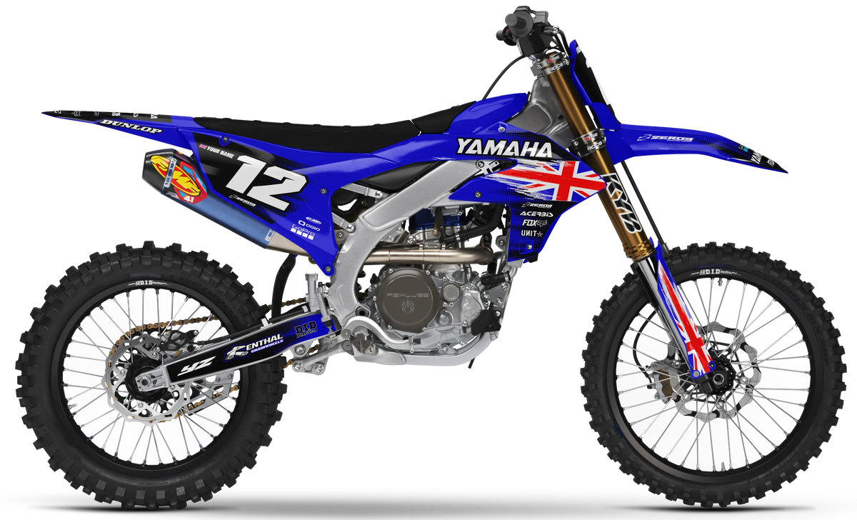 Yamaha Graphics Kit - PATRIOT GREAT BRITAIN | Blue GRAPHIC KIT