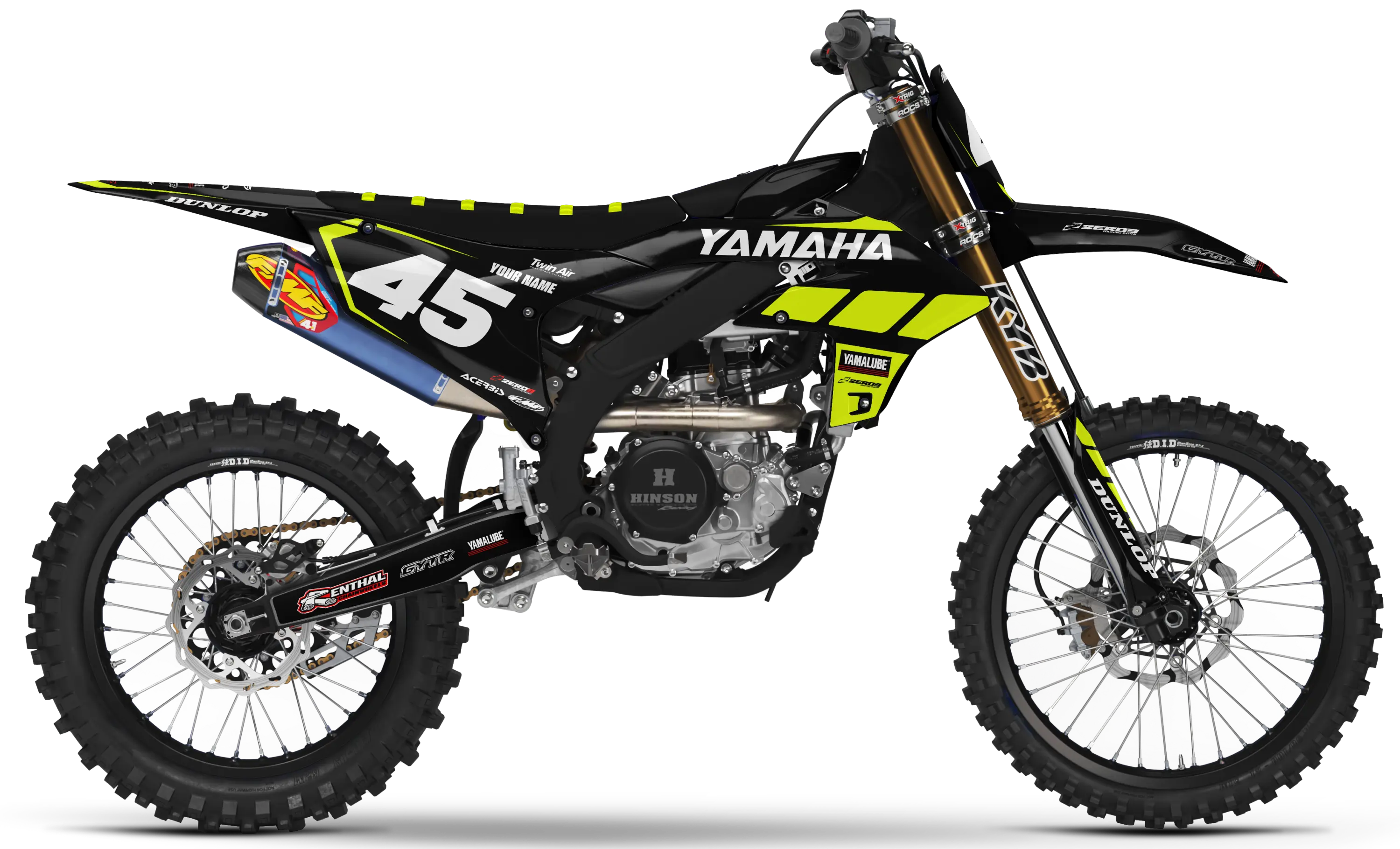 Yamaha Graphics Kit - SPEED | Black GRAPHIC KIT