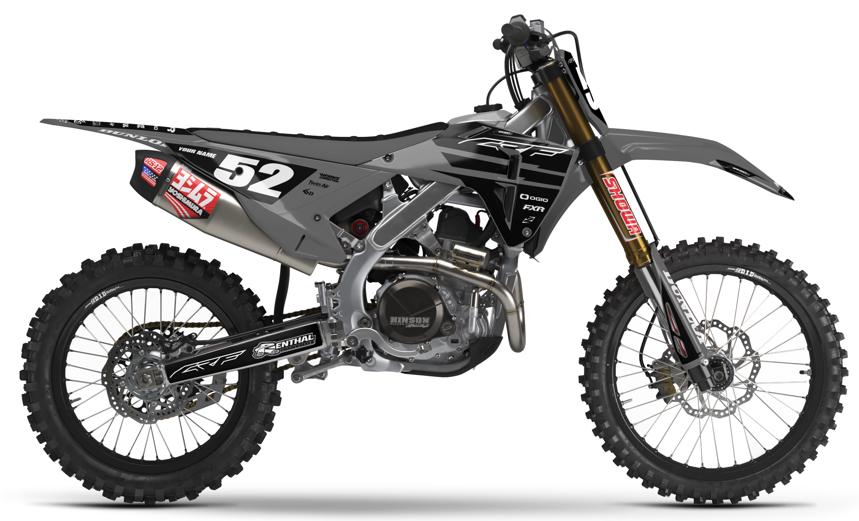 Honda Graphics Kit - INDY | Grey