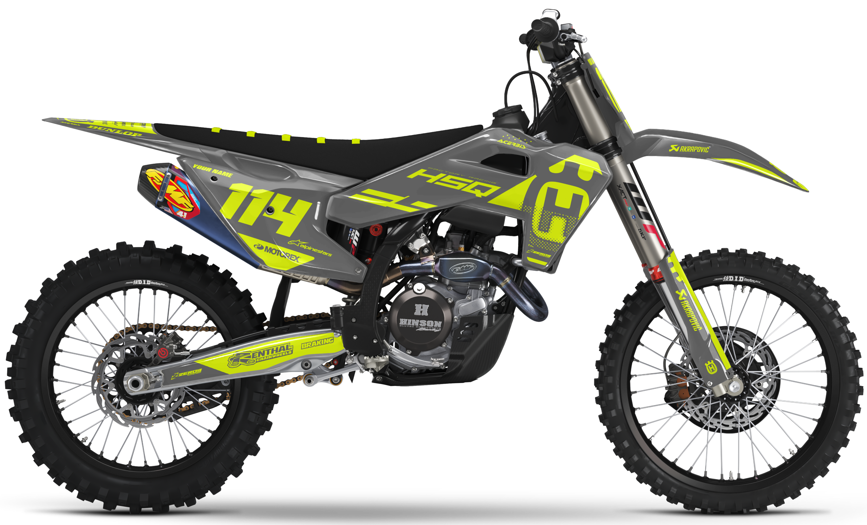 Husqvarna Graphics Kit - EDGE | Grey