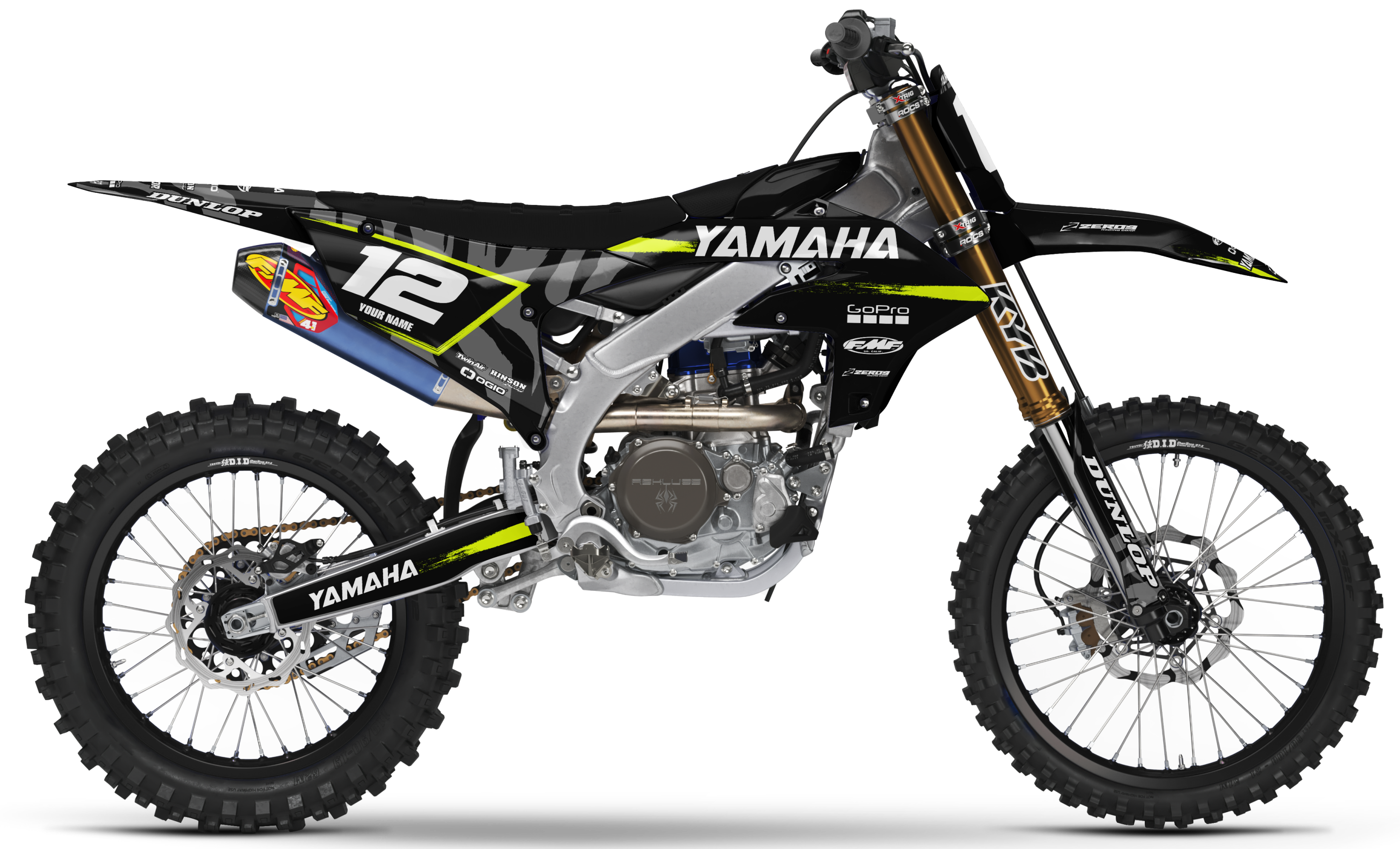 Yamaha Graphics Kit - HYPE | Black
