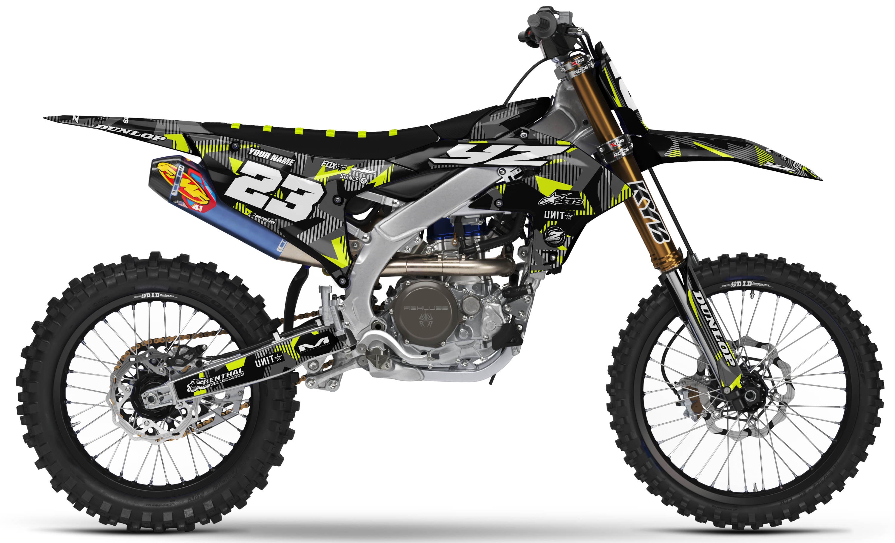 Yamaha Graphics Kit - LAZR | Black