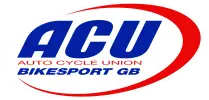 Logo of Auto Cycle Union Bikesport QB with blue and red design.
