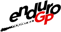 Enduro GP logo with black and red design.