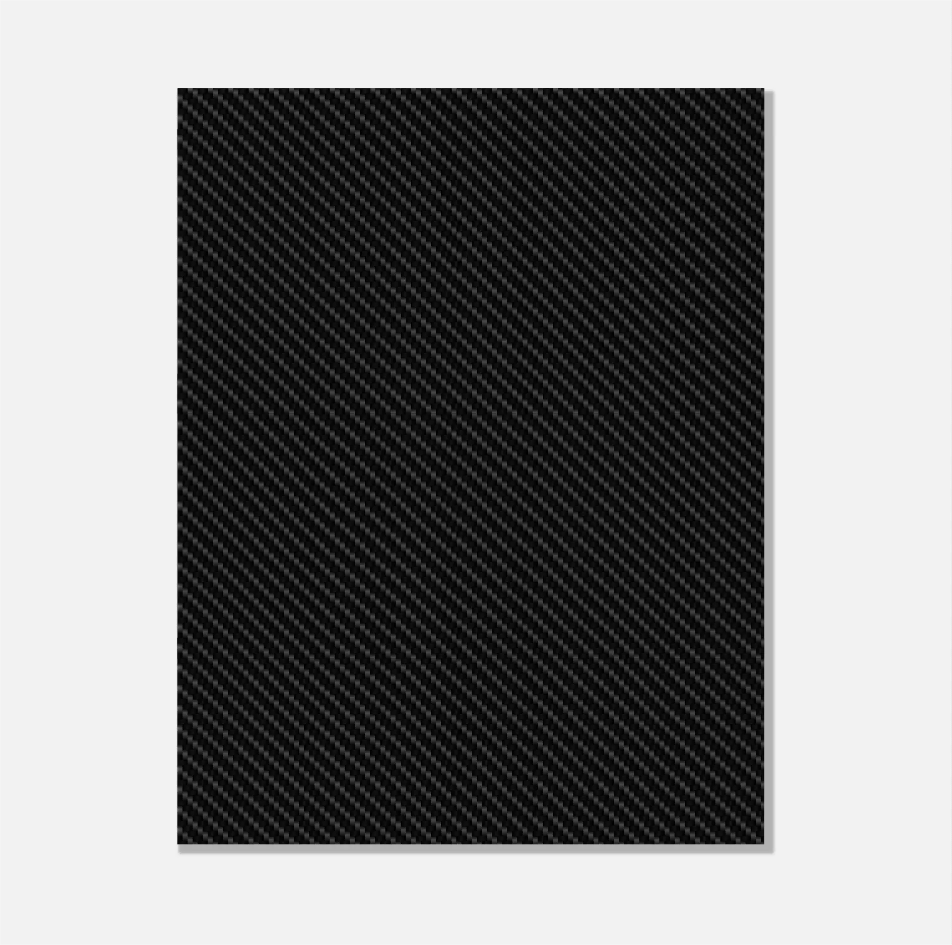 A carbon fibre effect decal sheet with black and gray to prevent scratches and wear.