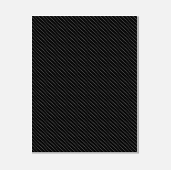 Carbon fibre effect decal sheet, 450mm x 350mm | ZERO9 MX Graphics