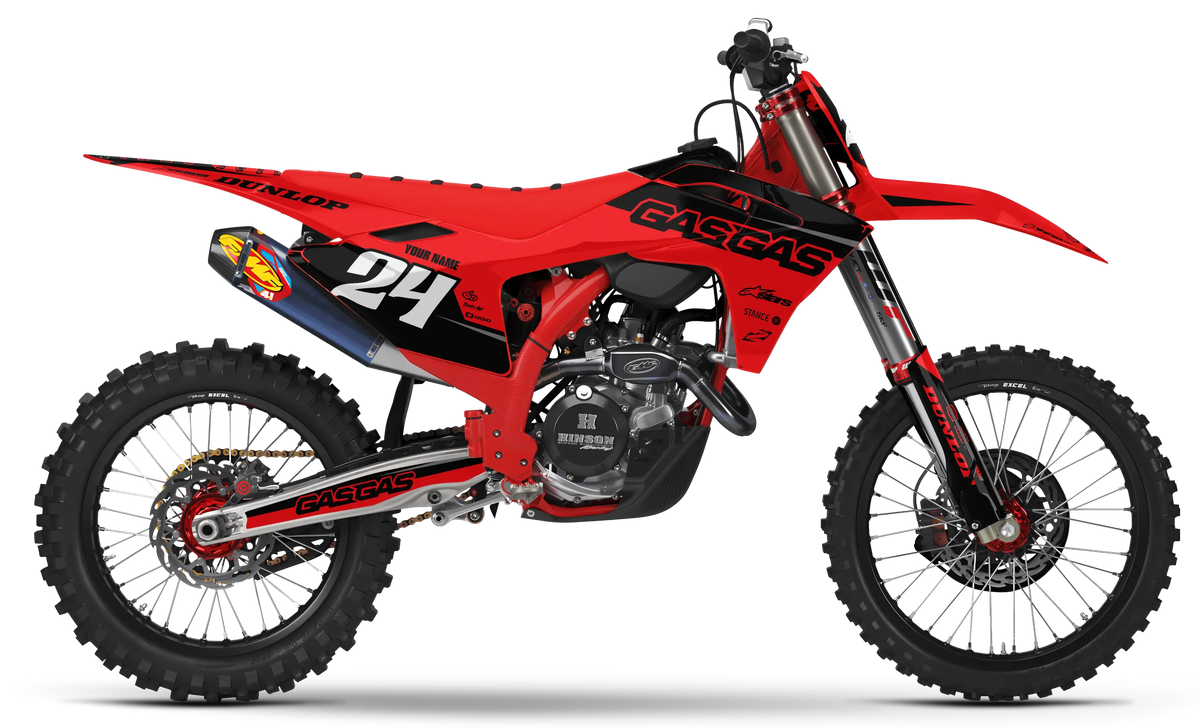 GASGAS Graphics Kit - SHIFT | Red  GRAPHIC KIT 