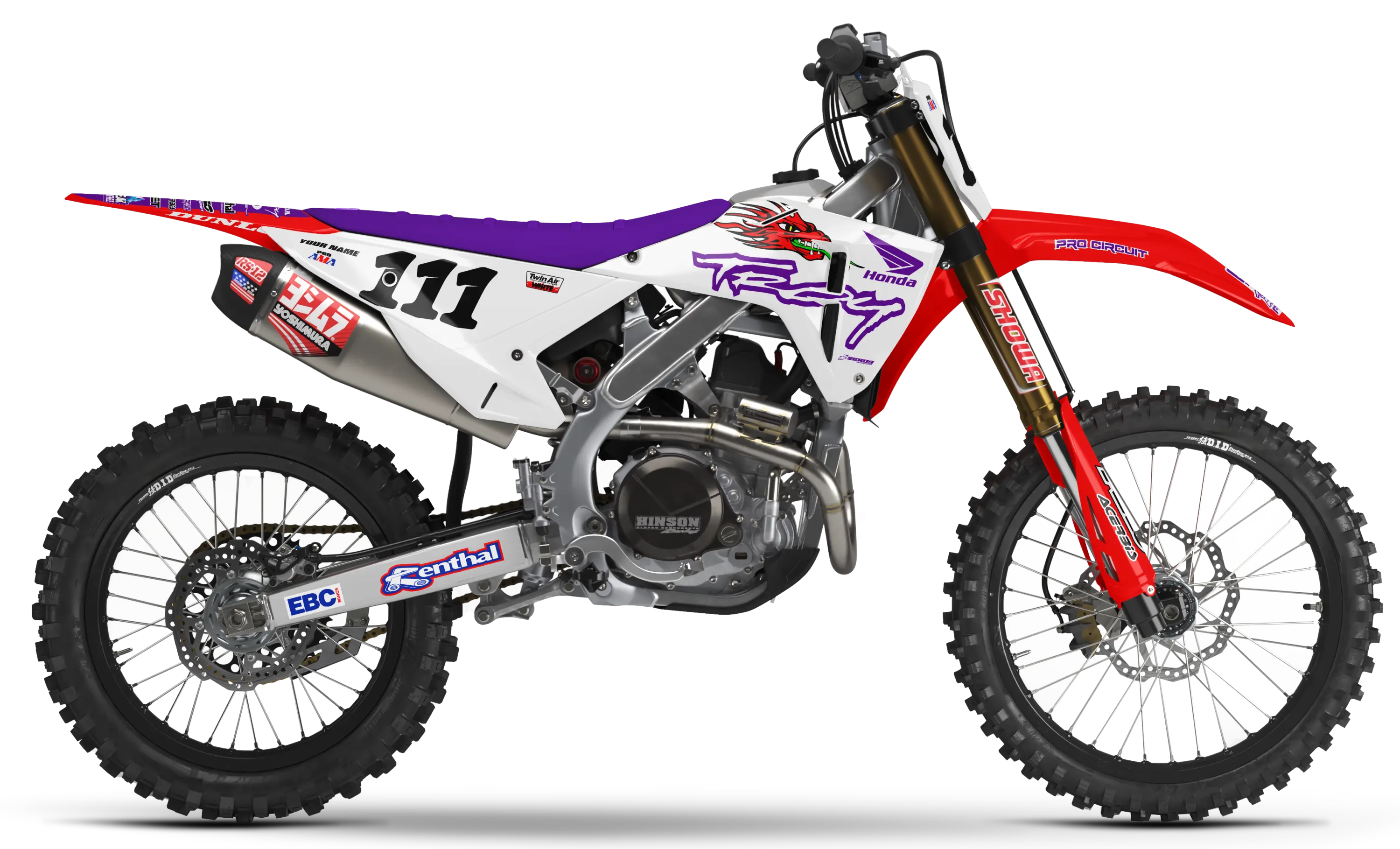 Honda Graphics Kit - HONDA OF TROY | White  GRAPHIC KIT 