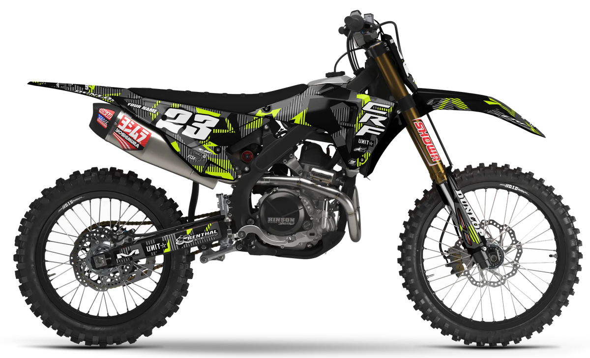 Honda Graphics Kit - LAZR | Black  GRAPHIC KIT 