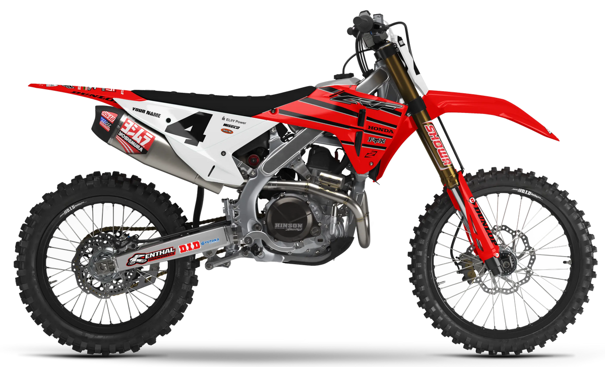 Honda Graphics Kit - RC | Red  GRAPHIC KIT 