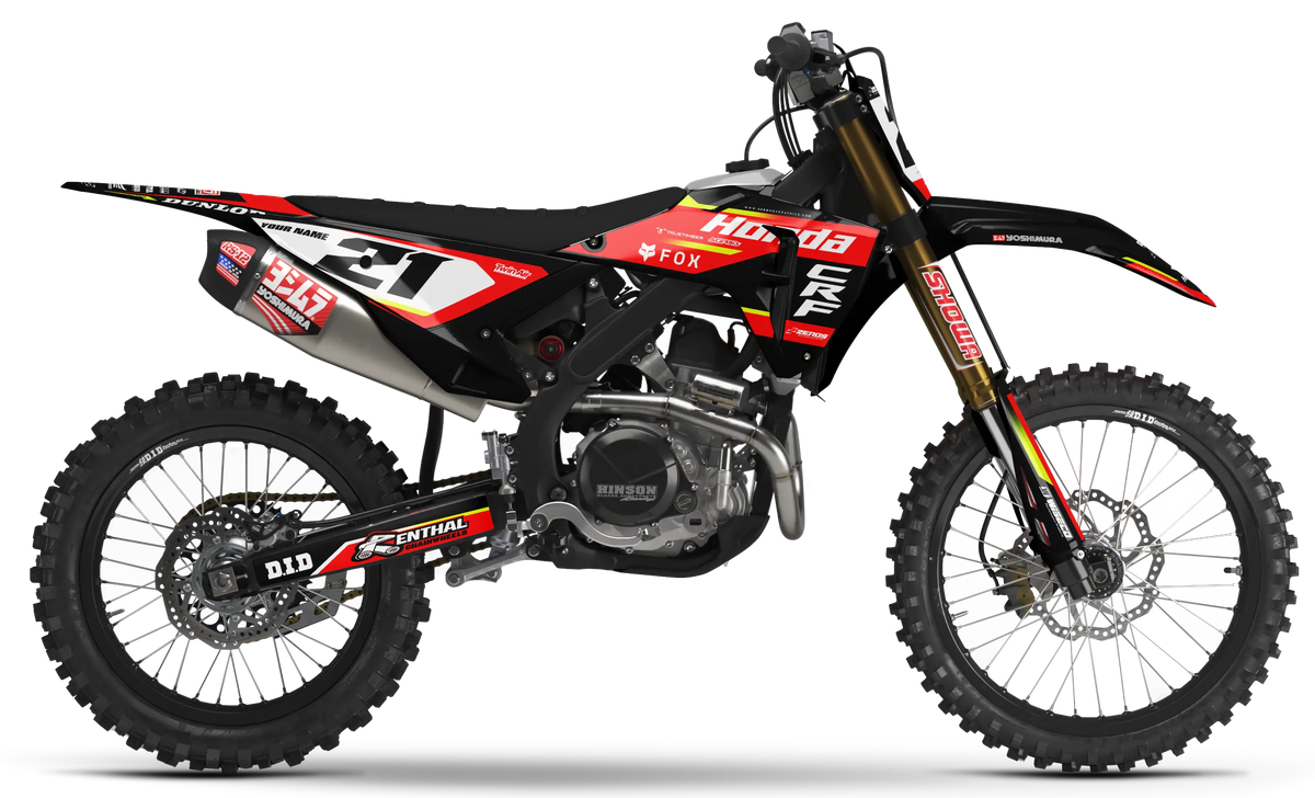 Honda Graphics Kit - STUX | Black  GRAPHIC KIT 