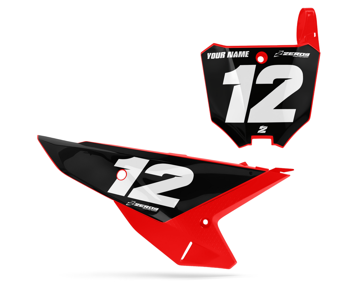 Honda Number Plates - Comp  NUMBER PLATES 