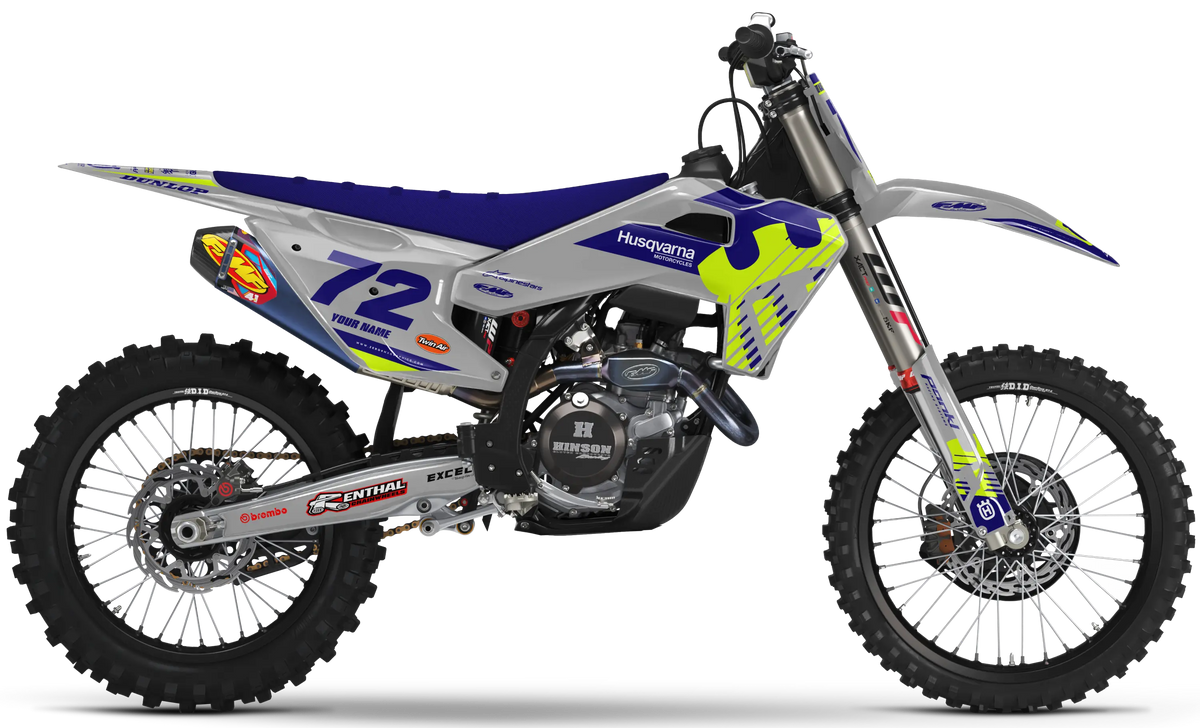 Husqvarna Graphics Kit - APEX | Grey  GRAPHIC KIT 