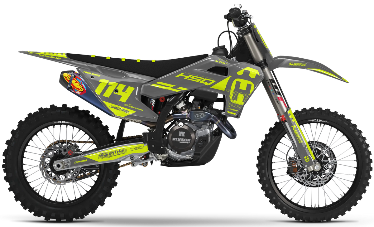 Husqvarna Graphics Kit - EDGE | Grey  GRAPHIC KIT 