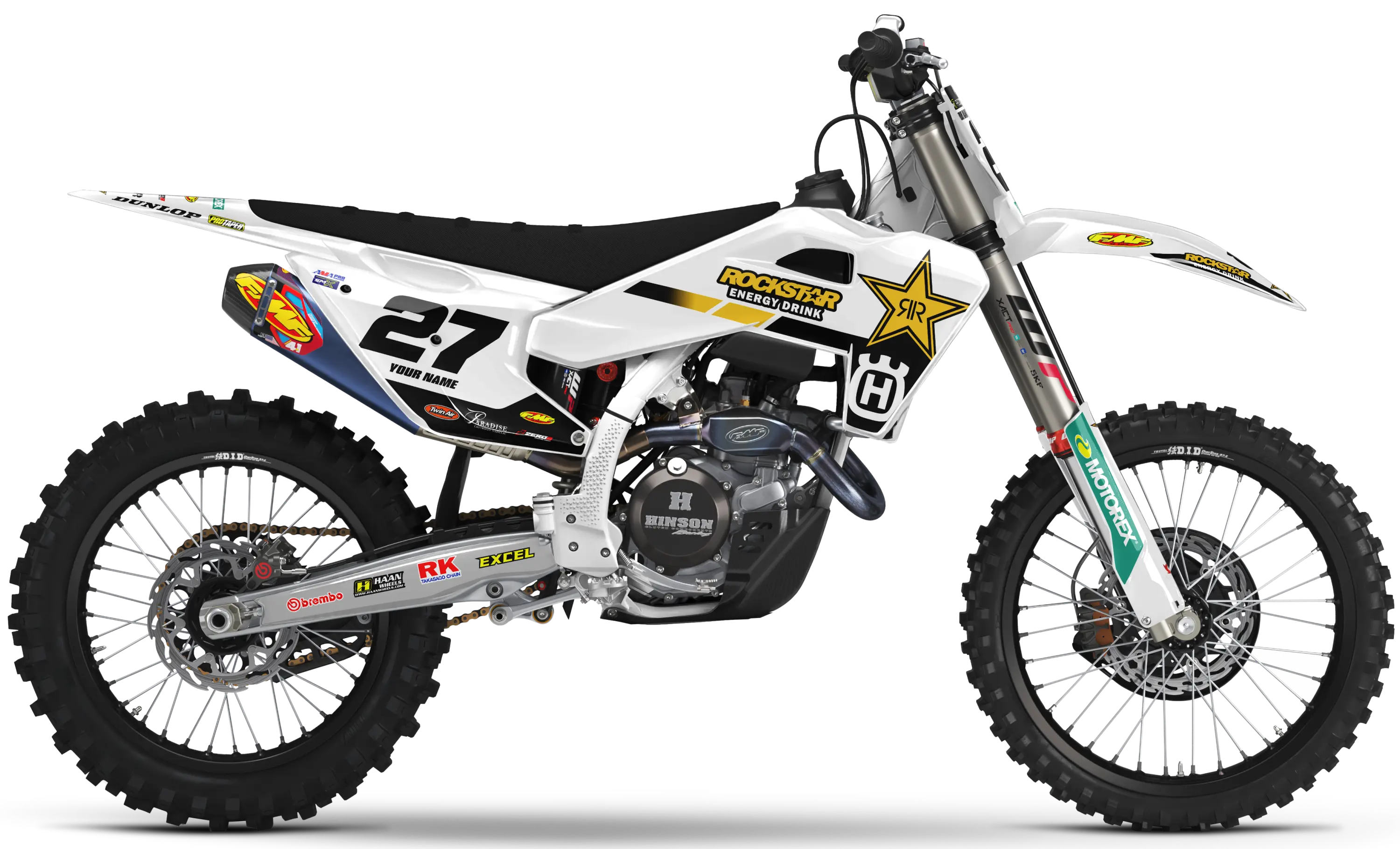 Husqvarna Graphics Kit - FACTORY 25 | White  GRAPHIC KIT 