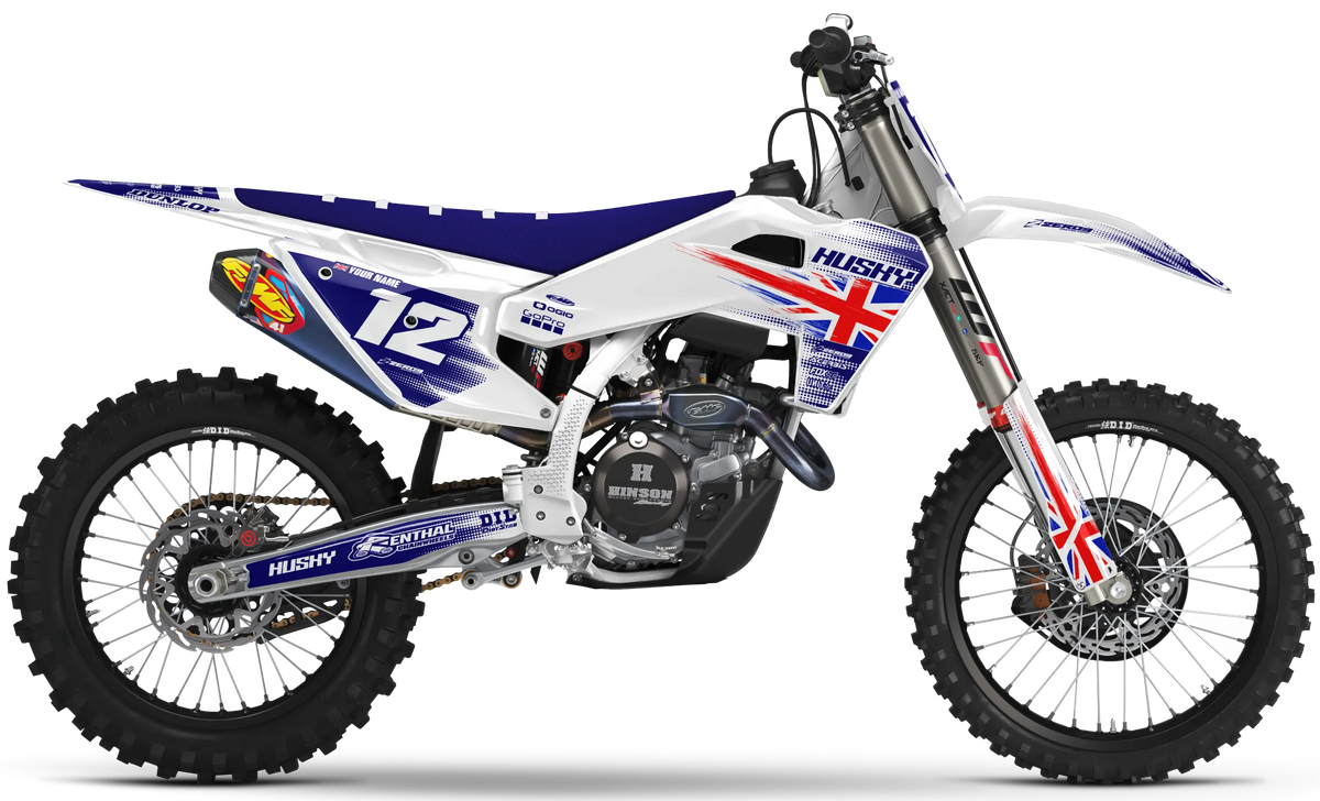 Husqvarna Graphics Kit - PATRIOT | Great Britian  GRAPHIC KIT 